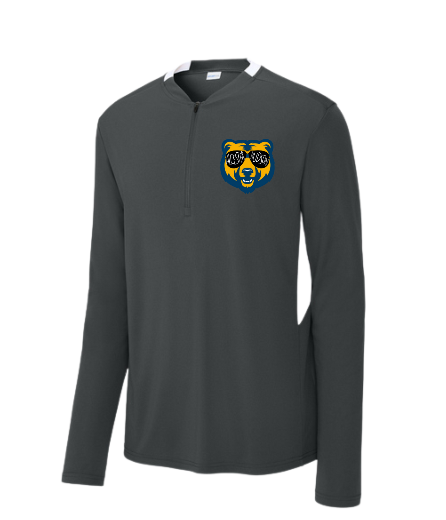 1/4 Zip Pullover - Cub with Sunglasses