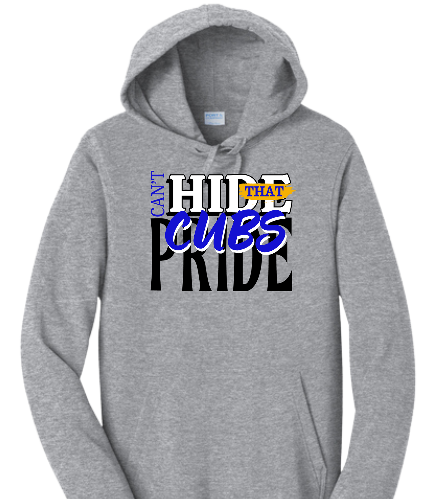 Adult Hoodie - Can't Hide that Cub Pride