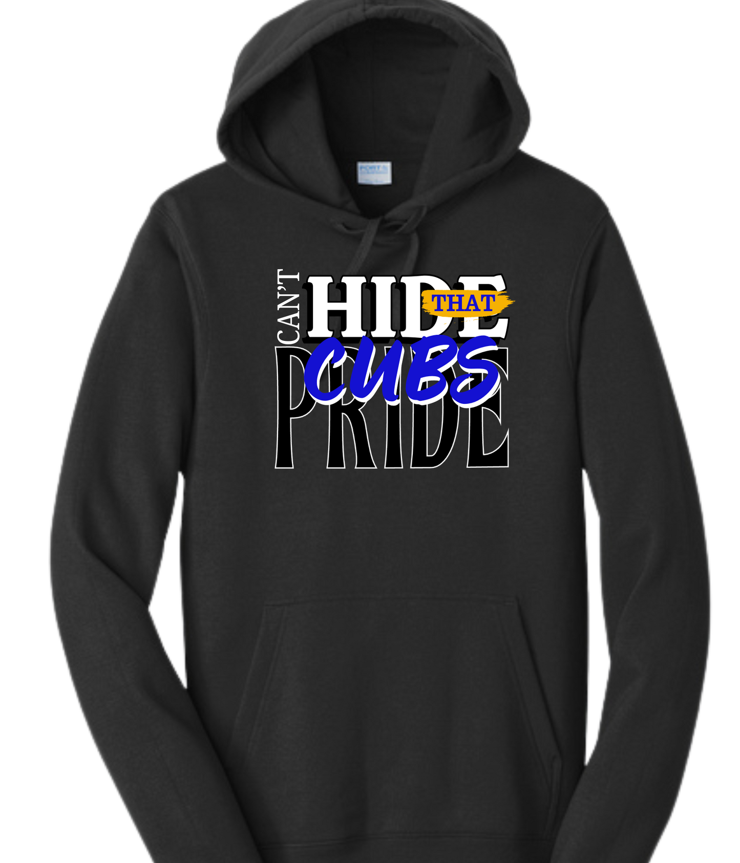 Adult Hoodie - Can't Hide that Cub Pride