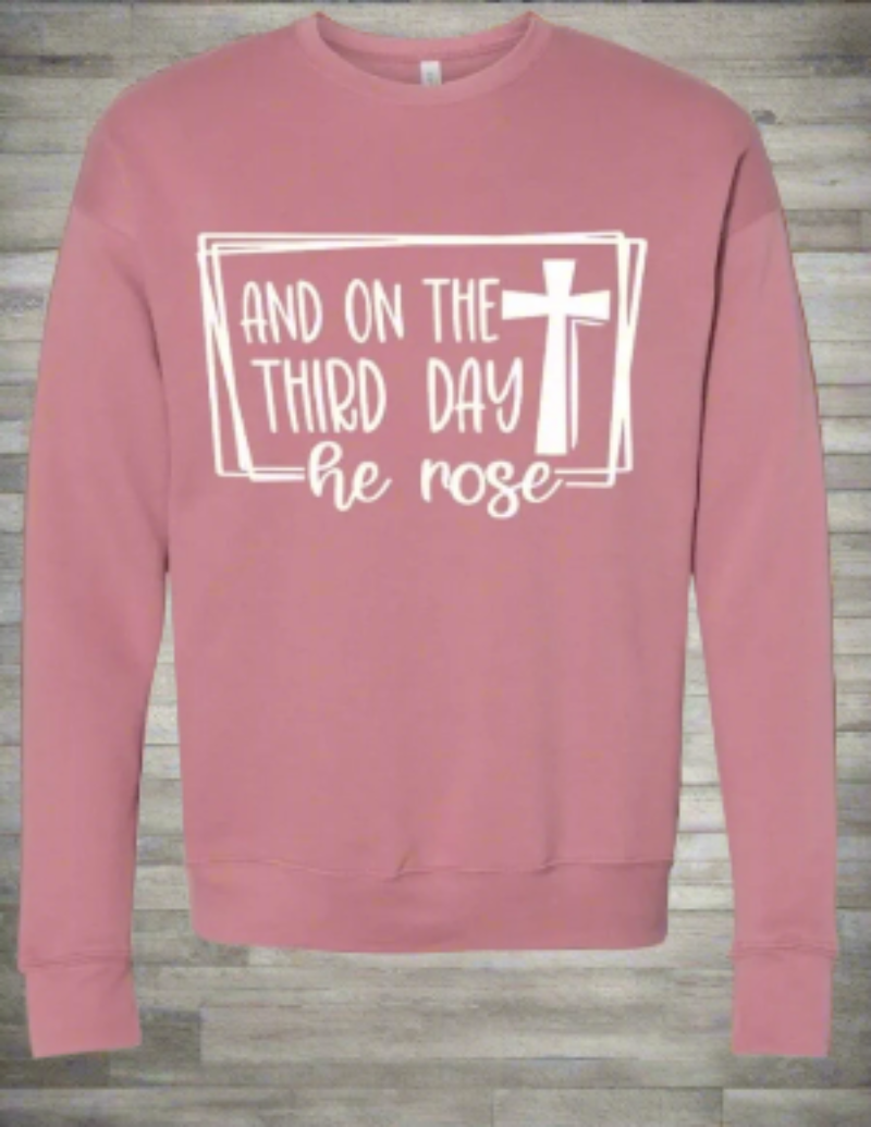 Adult - And on the Third Day Crewneck Sweatshirt
