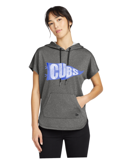 Women's Short Sleeve Hoodie - Cub Flag