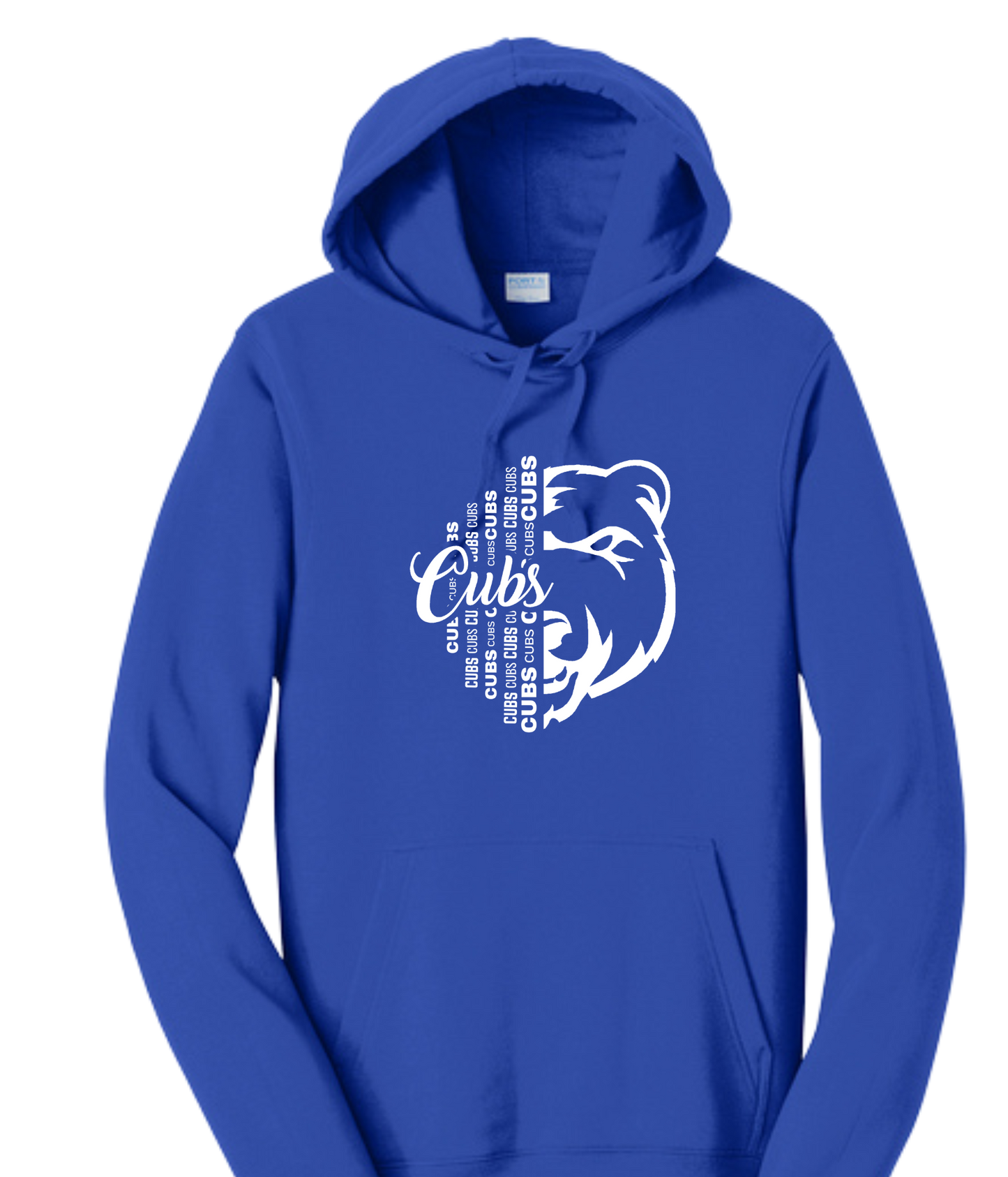 Adult Hoodie - 1/2 Face Cub