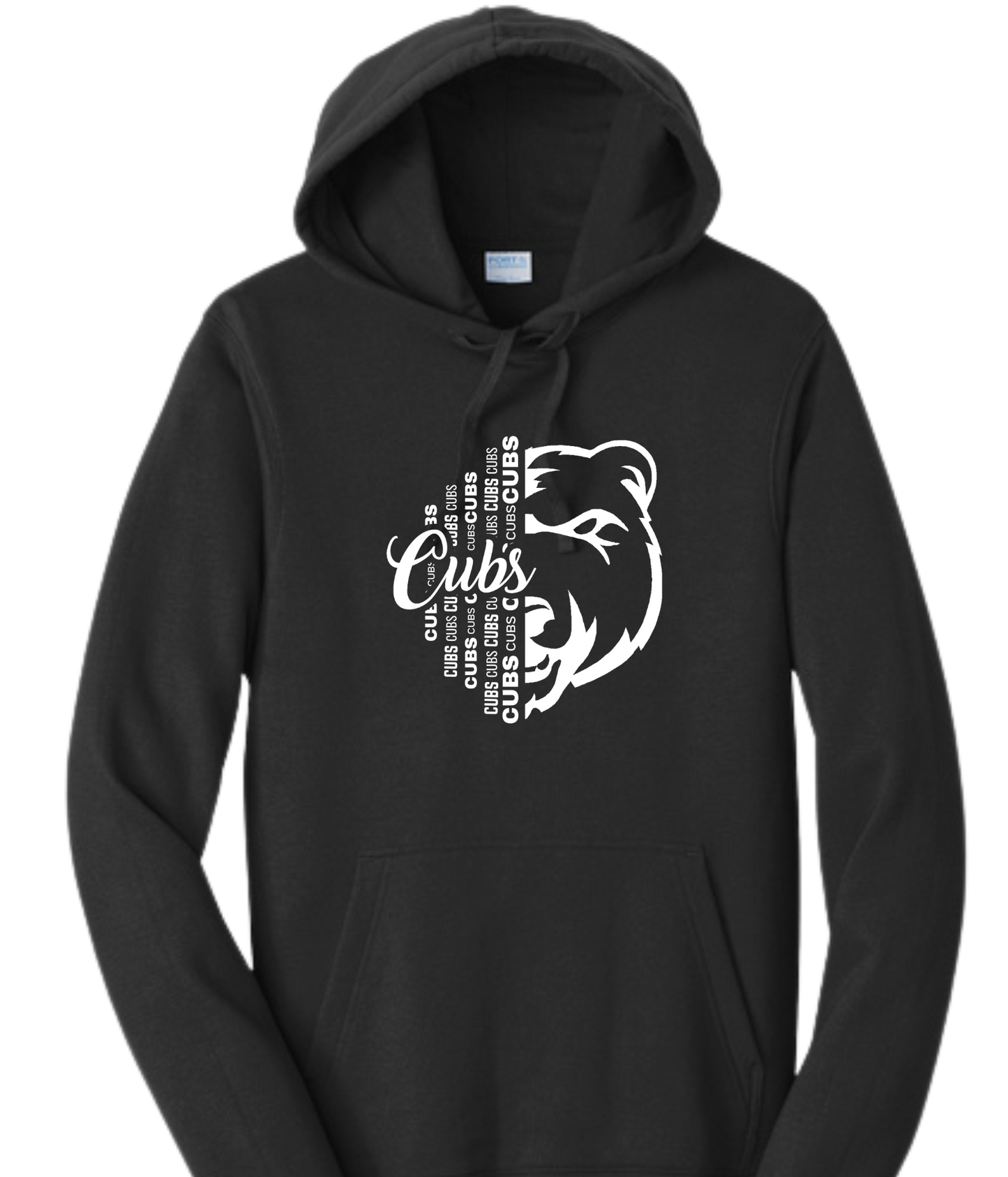 Adult Hoodie - 1/2 Face Cub
