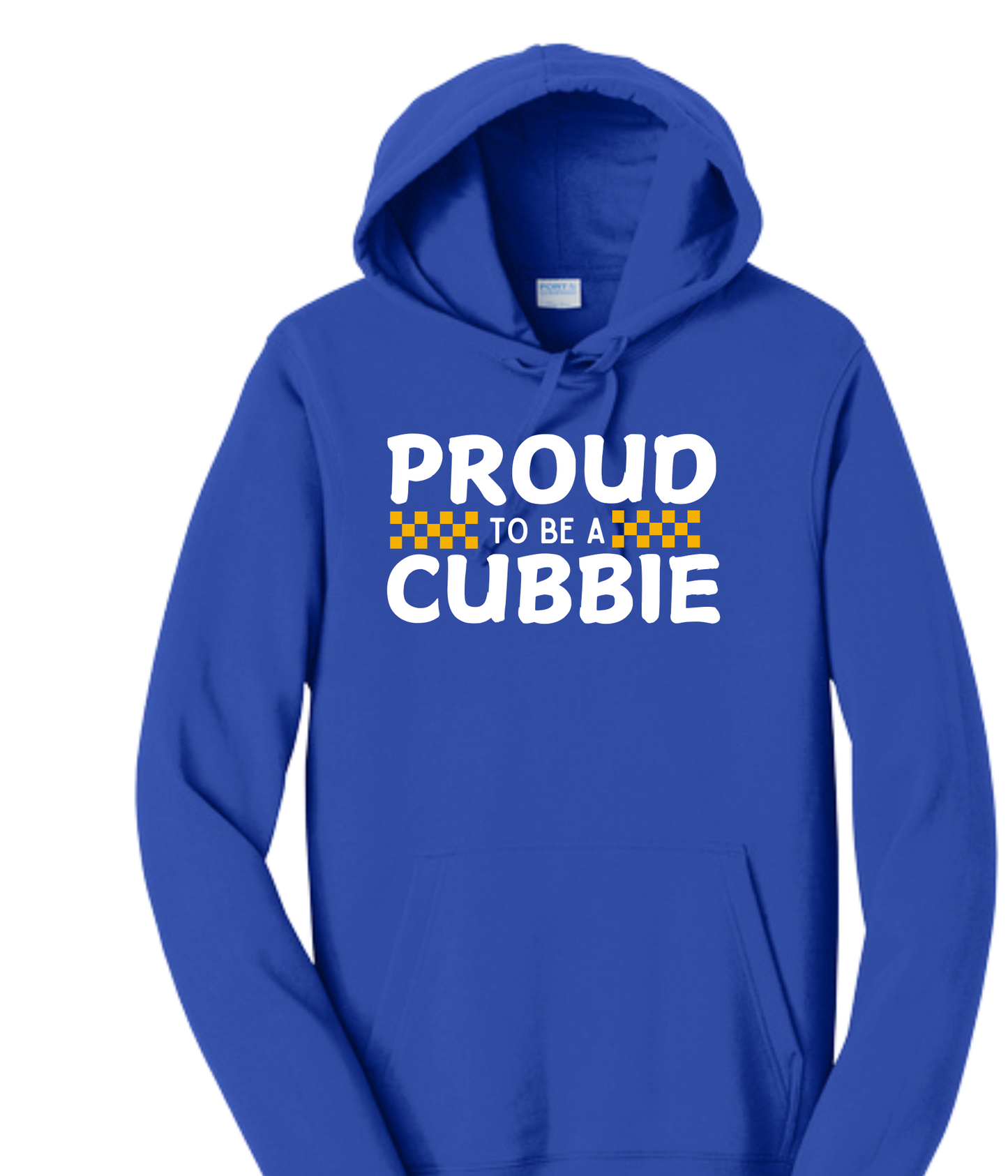Adult Hoodie - Proud to be a Cubbie