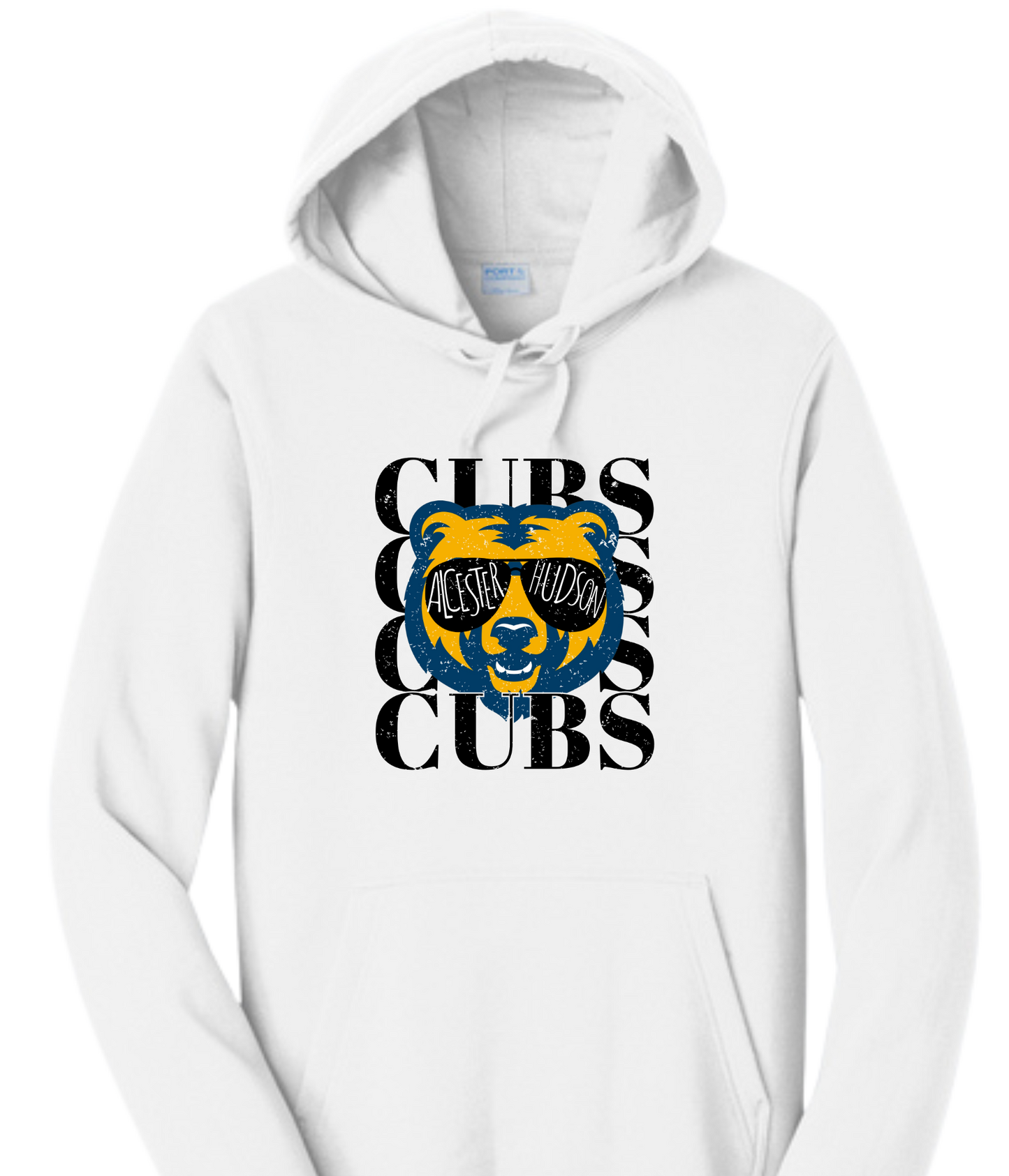 Adult Hoodie - Sunglasses Cub