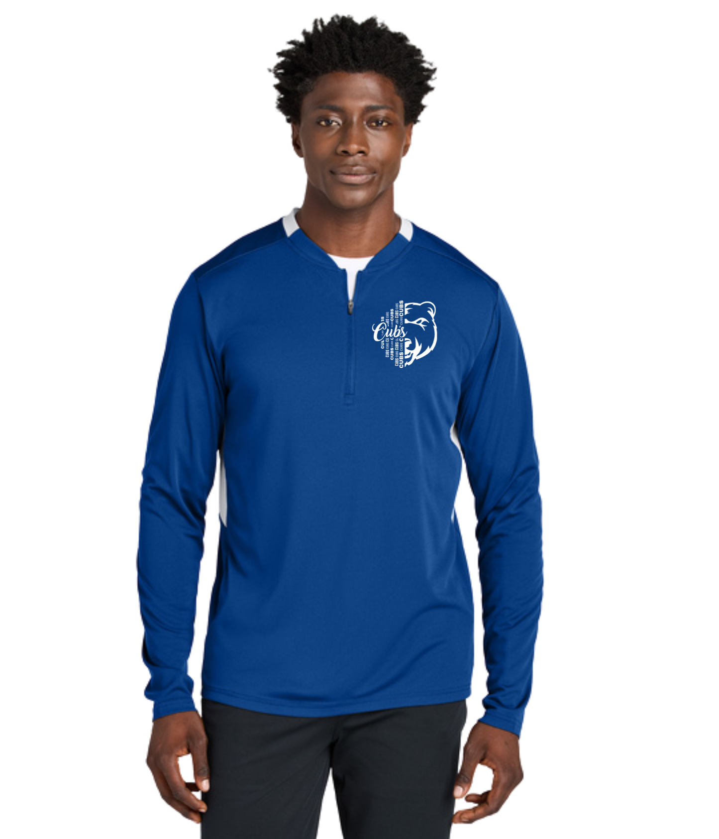 1/4 Zip Pullover - 1/2 Face
