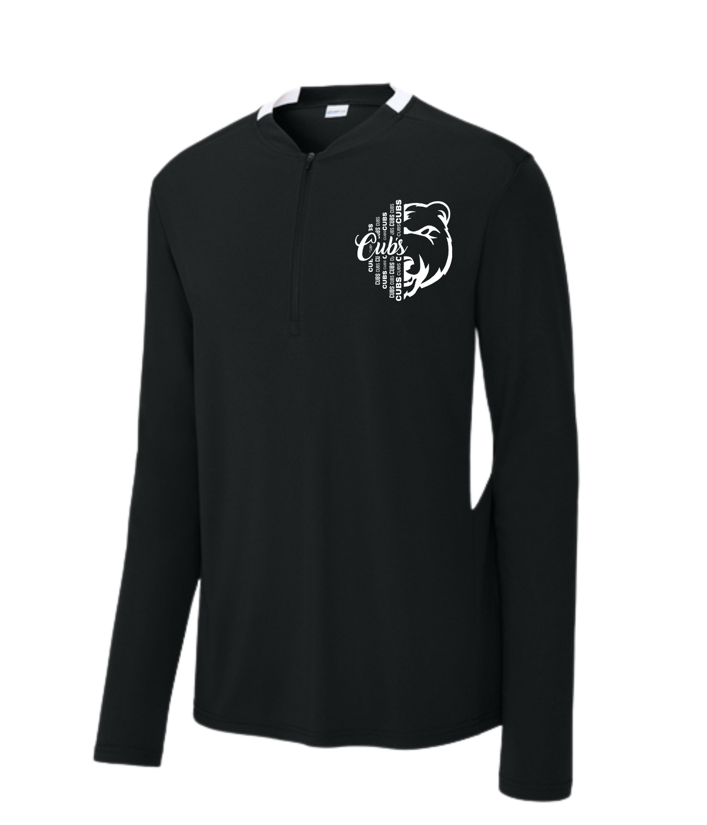 1/4 Zip Pullover - 1/2 Face