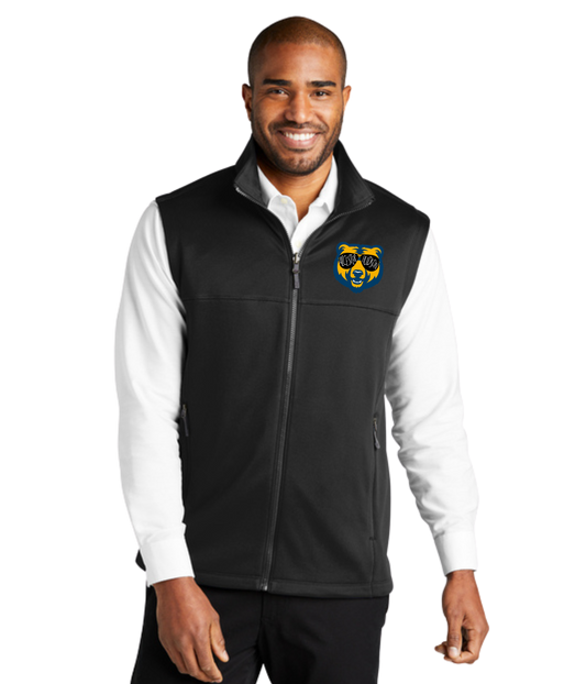 Men's Smooth Fleece Vest - Cub with Sunglasses
