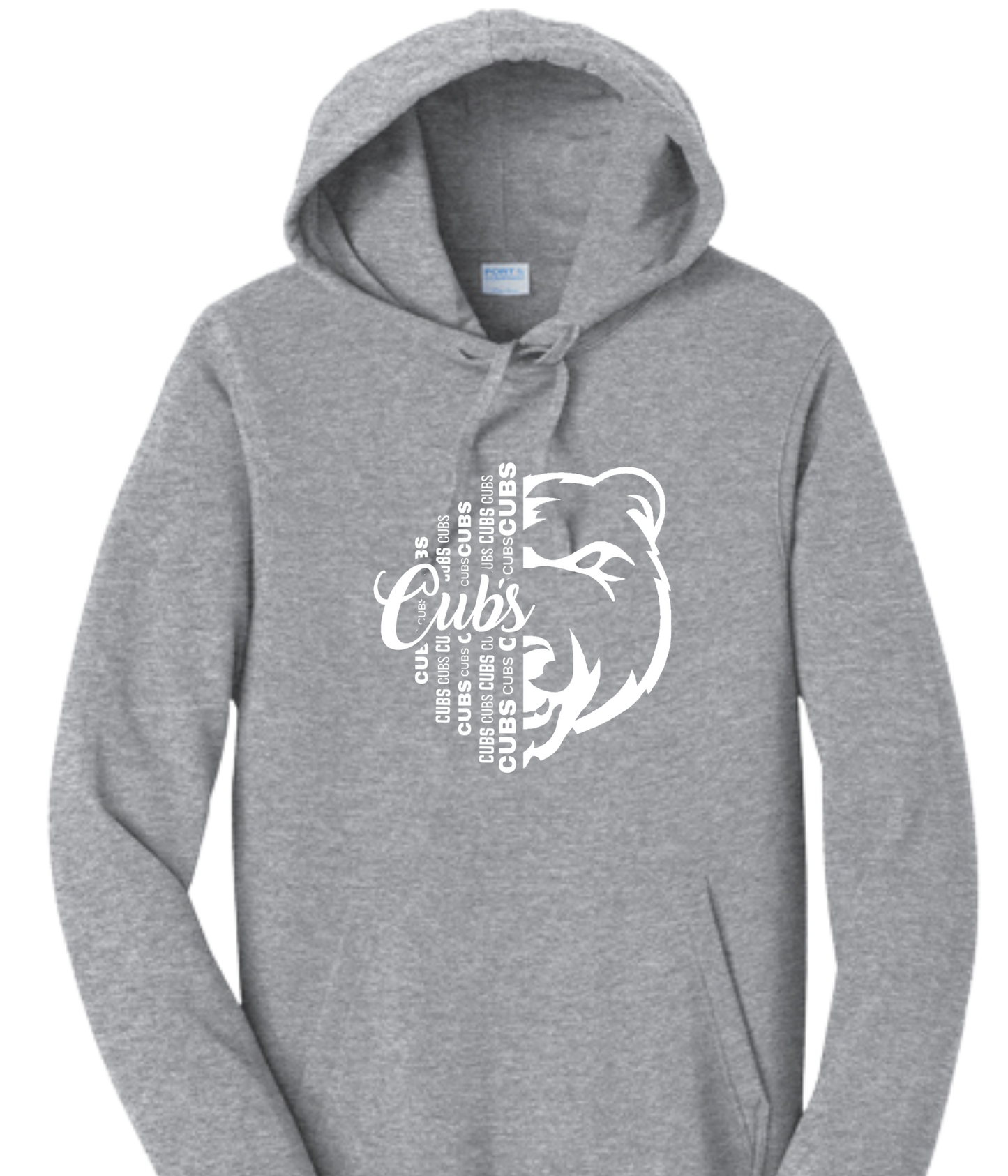Adult Hoodie - 1/2 Face Cub