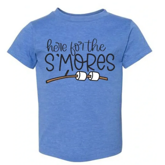 Toddler Here for the Smores